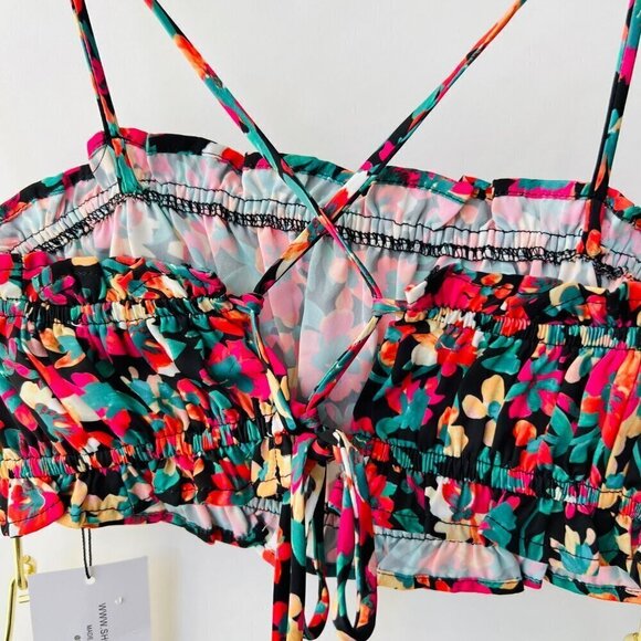 RESA NWT Revolve floral crop top , Size XS - Picture 6 of 9